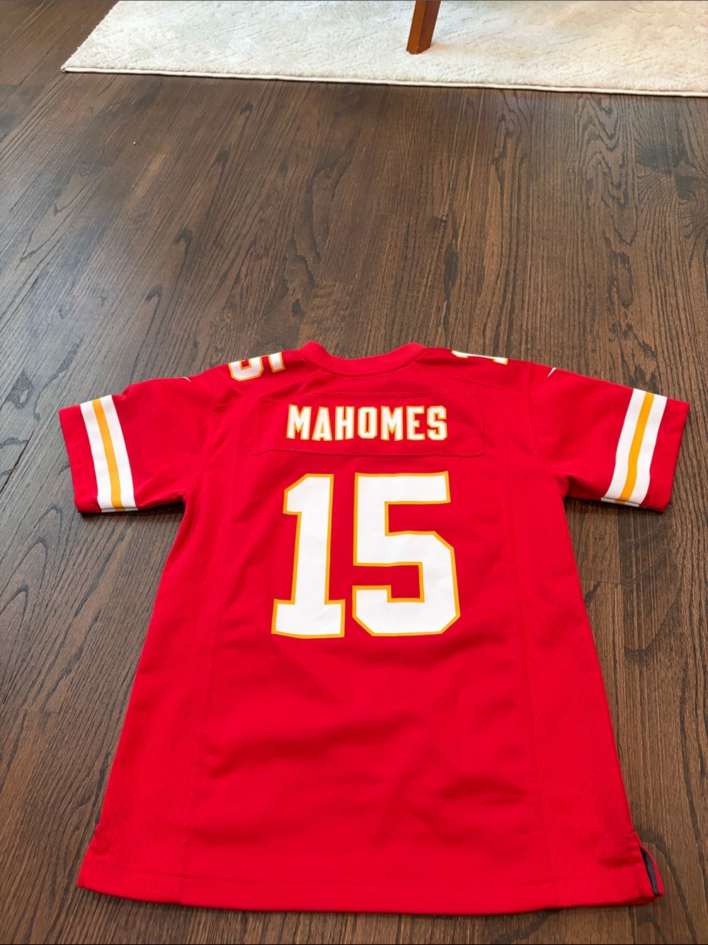 Mahomes Kansas City Red #15 Football Jersey